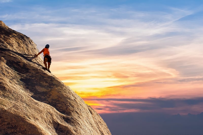 Mountain climbing